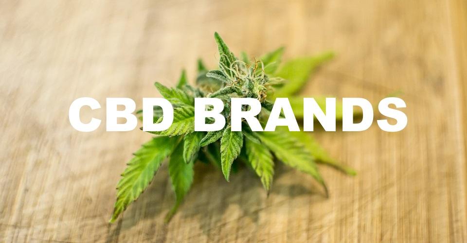 Popular CBD brands