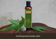 CBD Hemp Massage Oil by Mana Botanics
