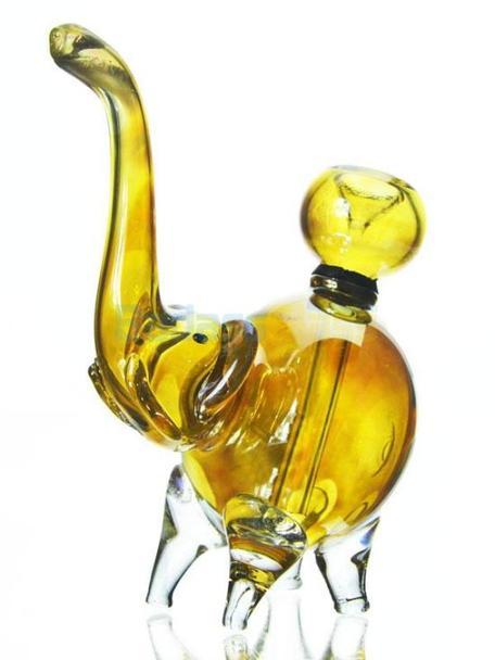 Elephant Glass Bubbler